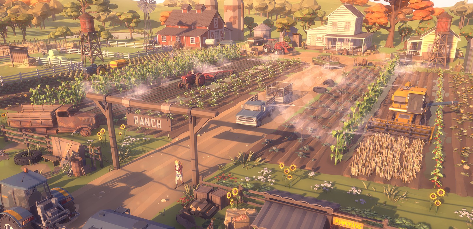 Countryside farm ranch in GoDotAuto